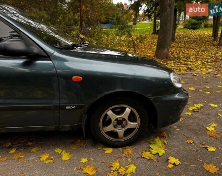 Зеленый Дэу Ланос, объемом двигателя 1.6 л и пробегом 191 тыс. км за 2690 $, фото 4 на Automoto.ua