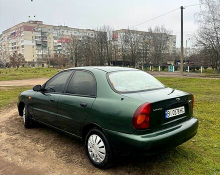 Зеленый Дэу Ланос, объемом двигателя 1.5 л и пробегом 240 тыс. км за 2850 $, фото 6 на Automoto.ua