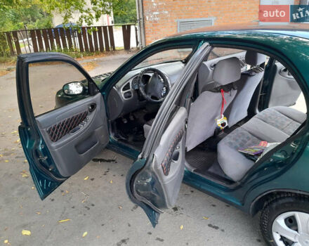 Зелений Деу Ланос, об'ємом двигуна 1.6 л та пробігом 280 тис. км за 2250 $, фото 2 на Automoto.ua