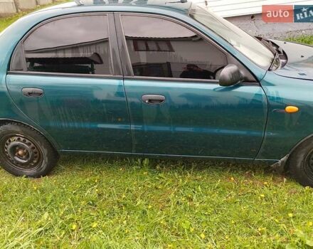 Зеленый Дэу Ланос, объемом двигателя 1.5 л и пробегом 240 тыс. км за 2300 $, фото 2 на Automoto.ua