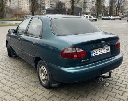 Зеленый Дэу Ланос, объемом двигателя 1.5 л и пробегом 400 тыс. км за 1450 $, фото 3 на Automoto.ua