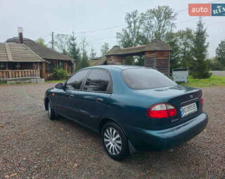 Зеленый Дэу Ланос, объемом двигателя 1.5 л и пробегом 125 тыс. км за 2700 $, фото 1 на Automoto.ua