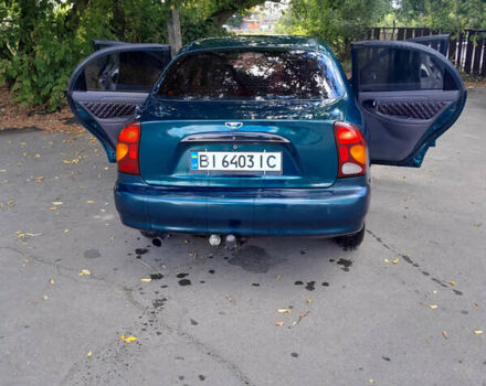 Зелений Деу Ланос, об'ємом двигуна 1.6 л та пробігом 280 тис. км за 2250 $, фото 3 на Automoto.ua