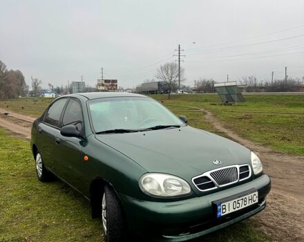 Зеленый Дэу Ланос, объемом двигателя 1.5 л и пробегом 240 тыс. км за 2850 $, фото 4 на Automoto.ua