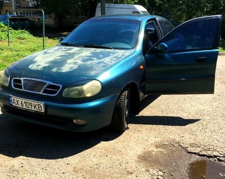 Зелений Деу Ланос, об'ємом двигуна 1.6 л та пробігом 215 тис. км за 1300 $, фото 1 на Automoto.ua