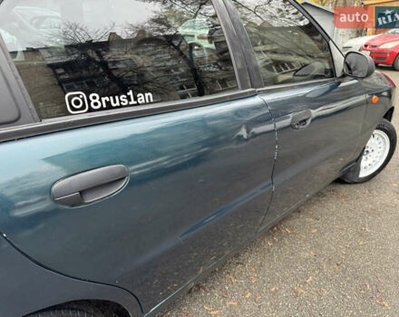 Зелений Деу Ланос, об'ємом двигуна 1.5 л та пробігом 244 тис. км за 2350 $, фото 12 на Automoto.ua