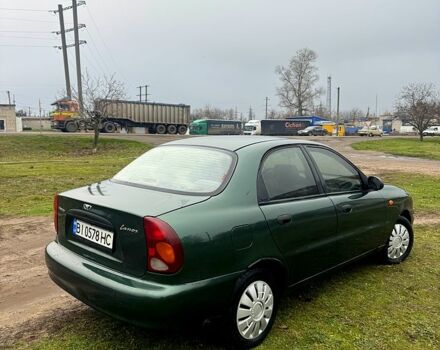 Зеленый Дэу Ланос, объемом двигателя 1.5 л и пробегом 240 тыс. км за 2850 $, фото 8 на Automoto.ua