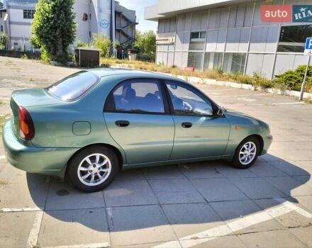 Зеленый Дэу Ланос, объемом двигателя 1.6 л и пробегом 200 тыс. км за 2900 $, фото 11 на Automoto.ua