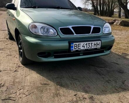 Зелений Деу Ланос, об'ємом двигуна 1.6 л та пробігом 317 тис. км за 2400 $, фото 1 на Automoto.ua