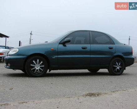 Зеленый Дэу Ланос, объемом двигателя 1.5 л и пробегом 113 тыс. км за 2800 $, фото 3 на Automoto.ua
