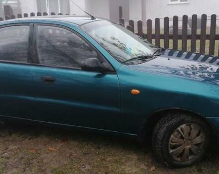 Зеленый Дэу Ланос, объемом двигателя 1.5 л и пробегом 200 тыс. км за 2550 $, фото 1 на Automoto.ua