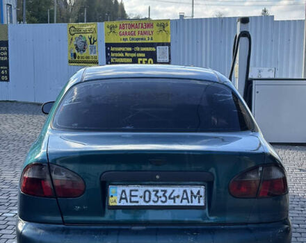 Зеленый Дэу Ланос, объемом двигателя 1.3 л и пробегом 385 тыс. км за 1250 $, фото 4 на Automoto.ua