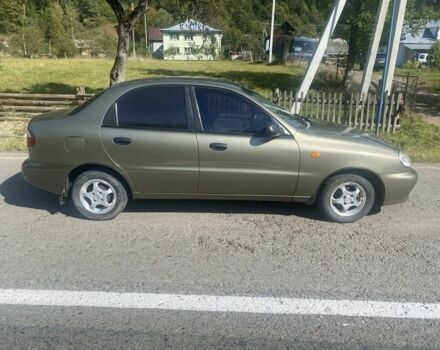 Зеленый Дэу Ланос, объемом двигателя 1.5 л и пробегом 231 тыс. км за 2200 $, фото 1 на Automoto.ua