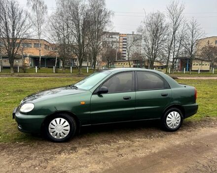 Зеленый Дэу Ланос, объемом двигателя 1.5 л и пробегом 240 тыс. км за 2850 $, фото 5 на Automoto.ua