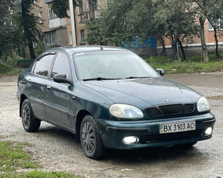 Зеленый Дэу Ланос, объемом двигателя 1.5 л и пробегом 223 тыс. км за 2699 $, фото 1 на Automoto.ua