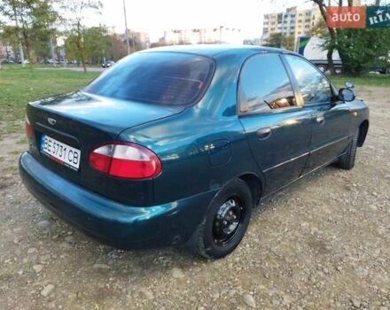 Дэу Ланос 2005 в Ивано-Франковске на Automoto.ua Зеленый Дэу Ланос, объемом двигателя 1.5 л и пробегом 158 тыс. км за 2100 $, фото 6 на Automoto.ua