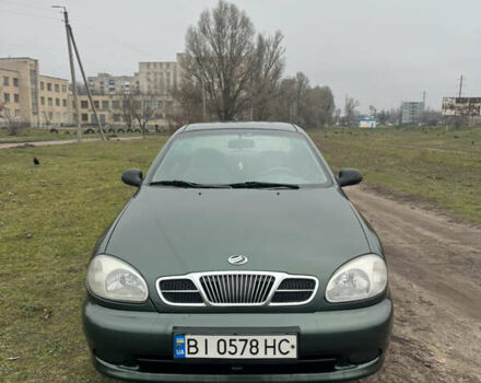 Зеленый Дэу Ланос, объемом двигателя 1.5 л и пробегом 240 тыс. км за 2850 $, фото 3 на Automoto.ua