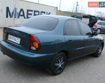 Зеленый Дэу Ланос, объемом двигателя 1.5 л и пробегом 113 тыс. км за 2800 $, фото 7 на Automoto.ua