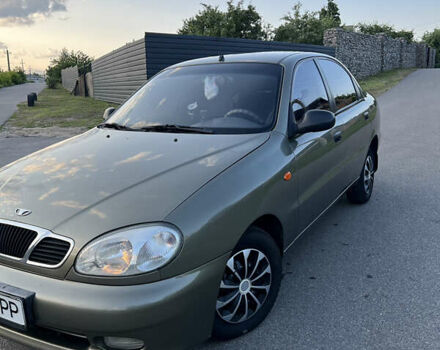 Зеленый Дэу Ланос, объемом двигателя 1.5 л и пробегом 349 тыс. км за 2499 $, фото 1 на Automoto.ua