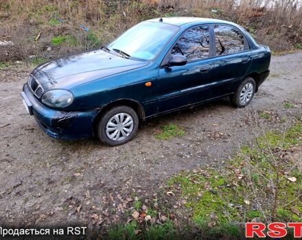 Зеленый Дэу Ланос, объемом двигателя 1.5 л и пробегом 180 тыс. км за 1150 $, фото 7 на Automoto.ua
