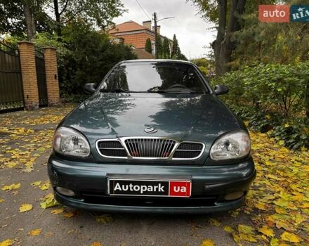 Зеленый Дэу Ланос, объемом двигателя 1.6 л и пробегом 191 тыс. км за 2690 $, фото 1 на Automoto.ua