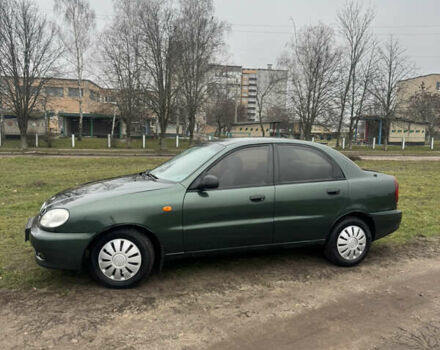 Зеленый Дэу Ланос, объемом двигателя 1.5 л и пробегом 240 тыс. км за 2850 $, фото 4 на Automoto.ua