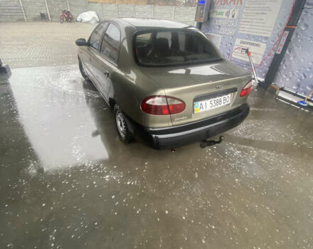 Зеленый Дэу Ланос, объемом двигателя 1.6 л и пробегом 202 тыс. км за 1500 $, фото 3 на Automoto.ua