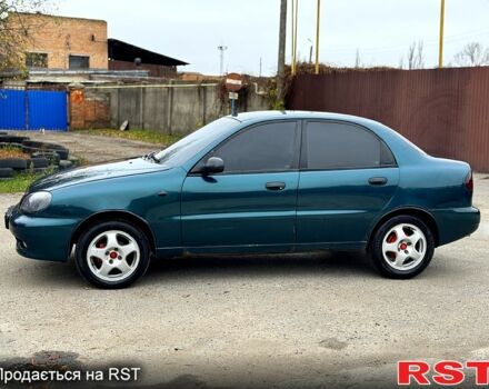 Зеленый Дэу Ланос, объемом двигателя 1.5 л и пробегом 190 тыс. км за 2200 $, фото 6 на Automoto.ua