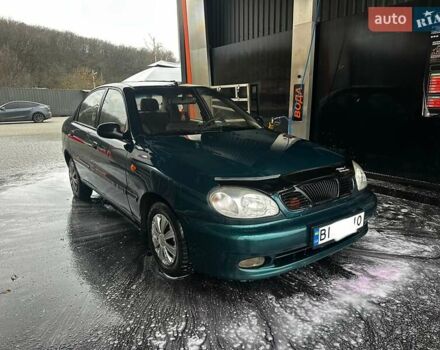 Зелений Деу Ланос, об'ємом двигуна 1.5 л та пробігом 212 тис. км за 2450 $, фото 1 на Automoto.ua