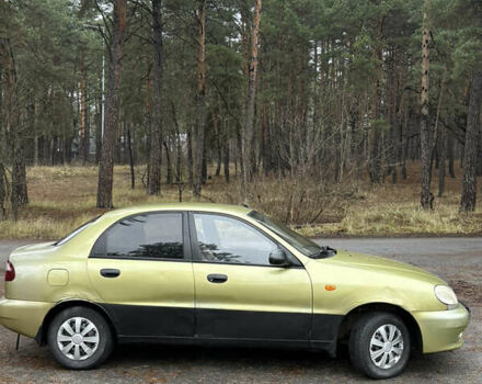 Зеленый Дэу Ланос, объемом двигателя 1.3 л и пробегом 189 тыс. км за 1200 $, фото 2 на Automoto.ua