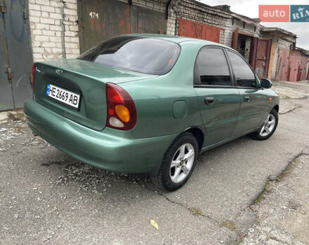 Дэу Ланос 2006 в Николаеве на Automoto.ua Зеленый Дэу Ланос, объемом двигателя 1.5 л и пробегом 180 тыс. км за 2950 $, фото 3 на Automoto.ua