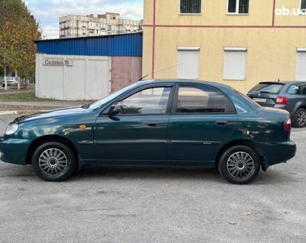 Зеленый Дэу Ланос, объемом двигателя 1.5 л и пробегом 152 тыс. км за 2990 $, фото 1 на Automoto.ua