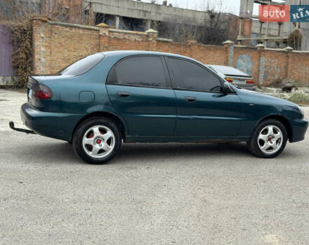 Зеленый Дэу Ланос, объемом двигателя 1.5 л и пробегом 190 тыс. км за 2200 $, фото 2 на Automoto.ua