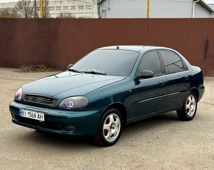 Зеленый Дэу Ланос, объемом двигателя 1.5 л и пробегом 190 тыс. км за 2200 $, фото 7 на Automoto.ua