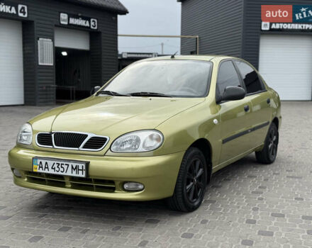 Зеленый Дэу Ланос, объемом двигателя 1.5 л и пробегом 136 тыс. км за 3500 $, фото 2 на Automoto.ua