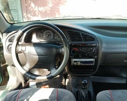 Зеленый Дэу Ланос, объемом двигателя 1.5 л и пробегом 183 тыс. км за 3500 $, фото 7 на Automoto.ua