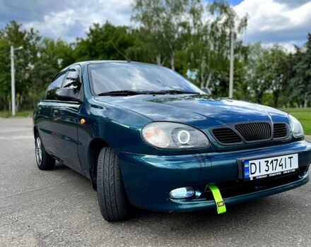 Зеленый Дэу Ланос, объемом двигателя 1.5 л и пробегом 200 тыс. км за 3000 $, фото 1 на Automoto.ua