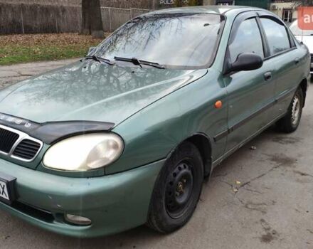 Зеленый Дэу Ланос, объемом двигателя 1.6 л и пробегом 228 тыс. км за 2100 $, фото 10 на Automoto.ua