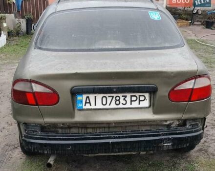 Зеленый Дэу Ланос, объемом двигателя 1.5 л и пробегом 257 тыс. км за 1250 $, фото 2 на Automoto.ua