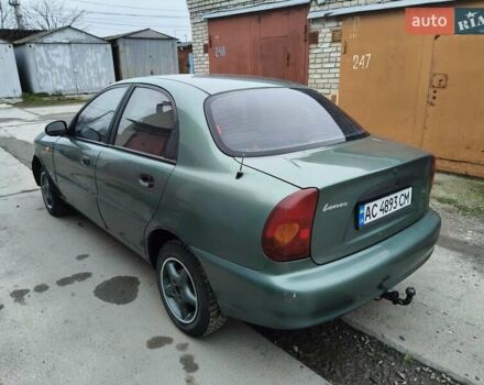 Зелений Деу Ланос, об'ємом двигуна 1.5 л та пробігом 228 тис. км за 1750 $, фото 4 на Automoto.ua