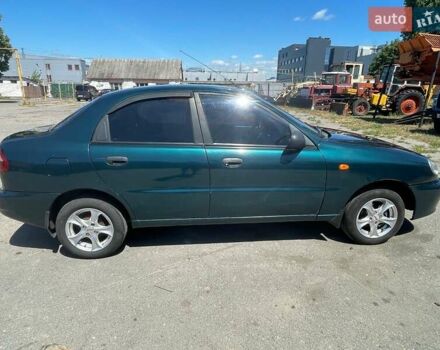 Зеленый Дэу Ланос, объемом двигателя 1.5 л и пробегом 290 тыс. км за 2550 $, фото 1 на Automoto.ua