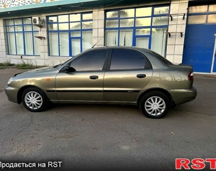 Зеленый Дэу Ланос, объемом двигателя 1.5 л и пробегом 180 тыс. км за 2350 $, фото 2 на Automoto.ua