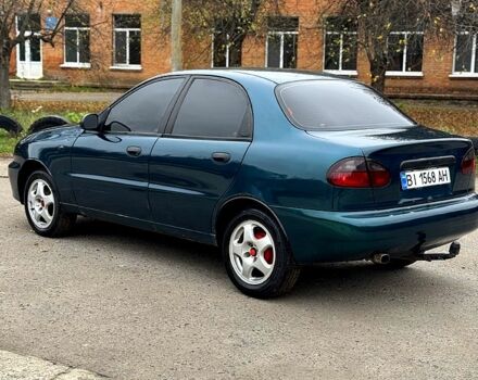 Зеленый Дэу Ланос, объемом двигателя 1.5 л и пробегом 190 тыс. км за 2200 $, фото 5 на Automoto.ua