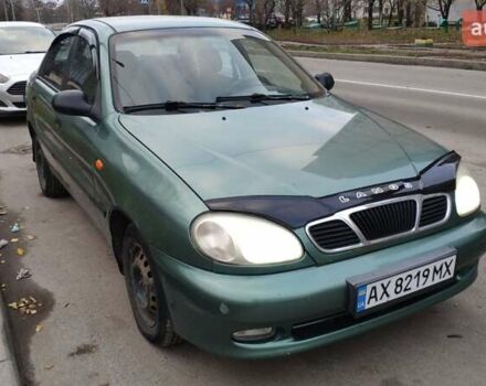 Зеленый Дэу Ланос, объемом двигателя 1.6 л и пробегом 228 тыс. км за 2100 $, фото 3 на Automoto.ua
