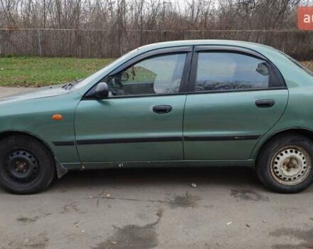 Зеленый Дэу Ланос, объемом двигателя 1.6 л и пробегом 228 тыс. км за 2100 $, фото 4 на Automoto.ua
