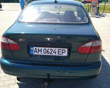 Зеленый Дэу Ланос, объемом двигателя 1.5 л и пробегом 254 тыс. км за 3200 $, фото 3 на Automoto.ua