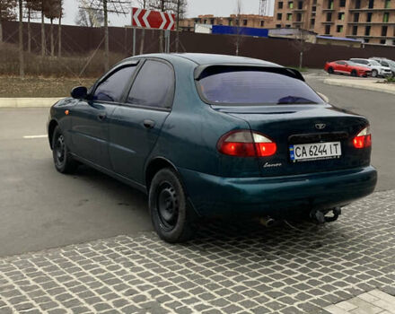 Зеленый Дэу Ланос, объемом двигателя 1.5 л и пробегом 270 тыс. км за 2000 $, фото 2 на Automoto.ua