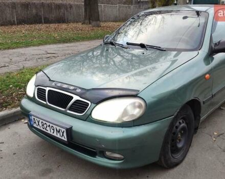 Зеленый Дэу Ланос, объемом двигателя 1.6 л и пробегом 228 тыс. км за 2100 $, фото 2 на Automoto.ua