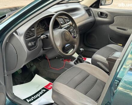 Зеленый Дэу Ланос, объемом двигателя 1.5 л и пробегом 152 тыс. км за 2990 $, фото 9 на Automoto.ua