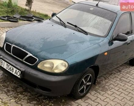 Зеленый Дэу Ланос, объемом двигателя 1.35 л и пробегом 171 тыс. км за 950 $, фото 7 на Automoto.ua